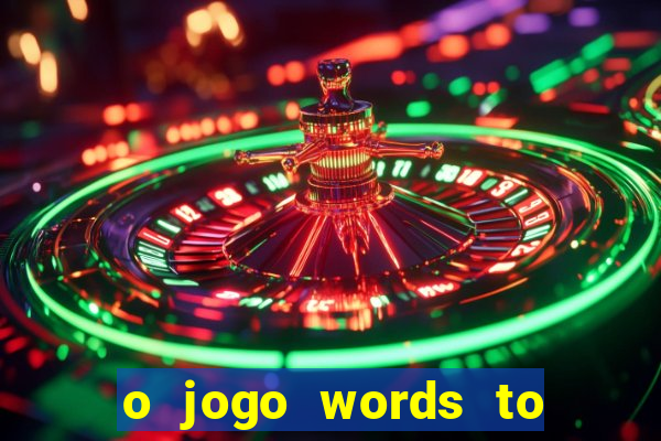 o jogo words to win paga mesmo